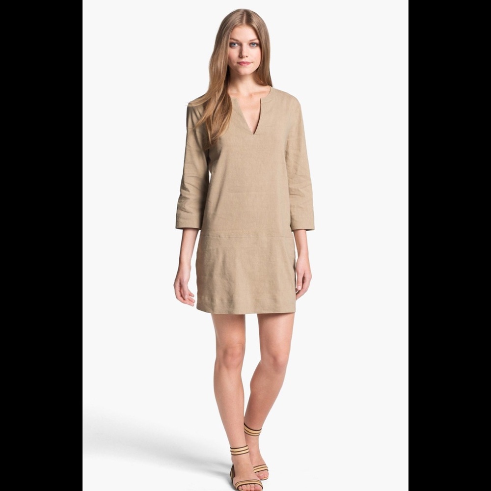 - Theory Beige Tunic - Light Weight Summer Dress